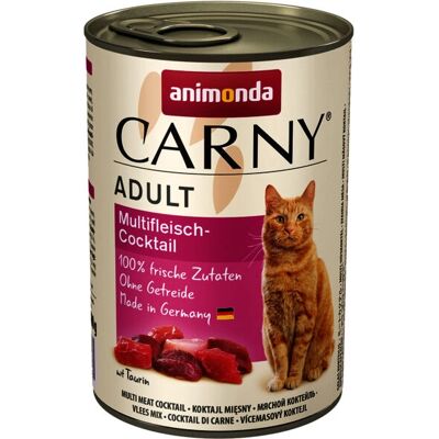 Animonda Carny Felnőtt Marha, Csirke & Kacsa Szívek - Nedves macskatáp - 400 g Animonda Carny Felnőtt Marha, Csirke & Kacsa Szívek - Nedves macskatáp - 400 g