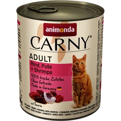 Animonda Carny Truthahn Kalb Katzenfutter - Feucht, 800g Animonda Carny Truthahn Kalb Katzenfutter - Feucht, 800g