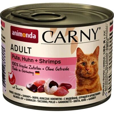 Animonda Carny Pulyka Csirke garnélák felnőtt macska Animonda Carny Pulyka Csirke garnélák felnőtt macska