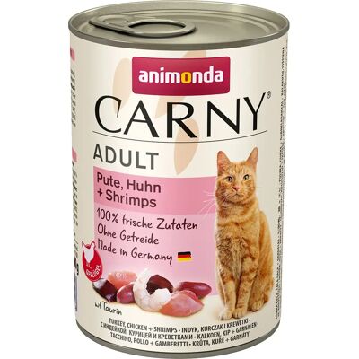 Animonda Carny Pulyka Csirke Garnéla Felnőtt Macskaeledel - Macskaeledel Animonda Carny Pulyka Csirke Garnéla Felnőtt Macskaeledel - Macskaeledel