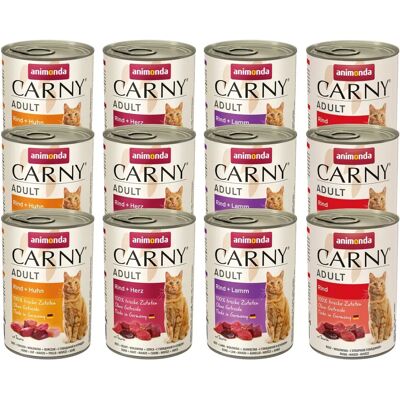 Animonda Carny Adult Cat Mixpack 1 Wet 12x400g Animonda Carny Adult Cat Mixpack 1 Wet 12x400g