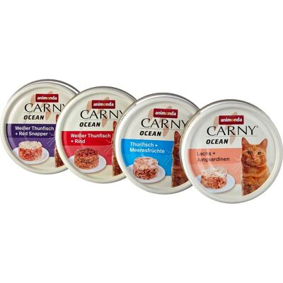 Animonda Carny Ocean Nassfutter - 4 Sorten Mix Animonda Carny Ocean Nassfutter - 4 Sorten Mix
