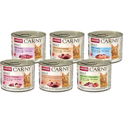 Animonda Carny Geflügel Vielfalt Nassfutter - 6 x 200g Animonda Carny Geflügel Vielfalt Nassfutter - 6 x 200g