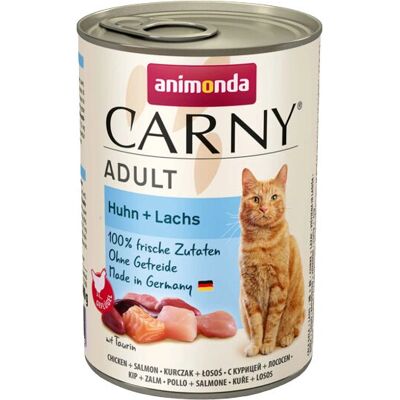 Animonda Carny Vuxen Kattmat Kyckling Lax Utan Spannmål - 400g Animonda Carny Vuxen Kattmat Kyckling Lax Utan Spannmål - 400g