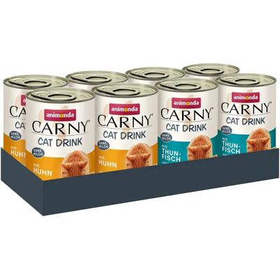 Animonda Carny Macska ital - Keverék ízek 8x140ml Animonda Carny Macska ital - Keverék ízek 8x140ml