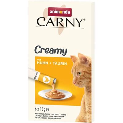 Animonda Carny Adult Creamy - Kurczak + Tauryna - Przysmak dla kotów Animonda Carny Adult Creamy - Kurczak + Tauryna - Przysmak dla kotów