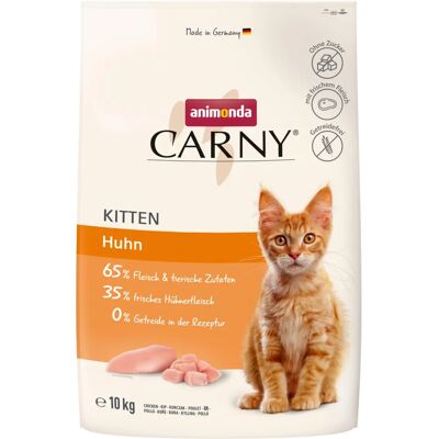 Animonda Carny Kitten au Poulet - Croquettes pour chat sans céréales - Publicité Animonda Carny Kitten au Poulet - Croquettes pour chat sans céréales - Publicité