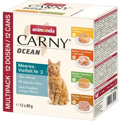 Animonda Carny Ocean - Fischsorten - Nassfutter für Katzen Animonda Carny Ocean - Fischsorten - Nassfutter für Katzen
