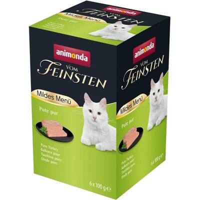 Animonda Vom Feinsten Mild Menu Adult - Nourriture chat dinde Animonda Vom Feinsten Mild Menu Adult - Nourriture chat dinde
