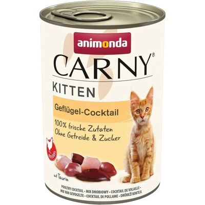 Animonda Cat Carny Kitten Gevogelte Natvoer 400G Animonda Cat Carny Kitten Gevogelte Natvoer 400G