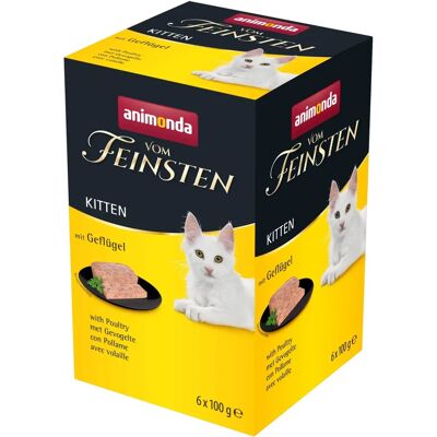Animonda vom Feinsten Poultry Kitten Food - Wet Cat Food Animonda vom Feinsten Poultry Kitten Food - Wet Cat Food
