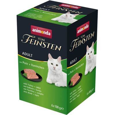 Animonda vom Feinsten Adult - Hochfleisch Nassfutter für Katzen Animonda vom Feinsten Adult - Hochfleisch Nassfutter für Katzen