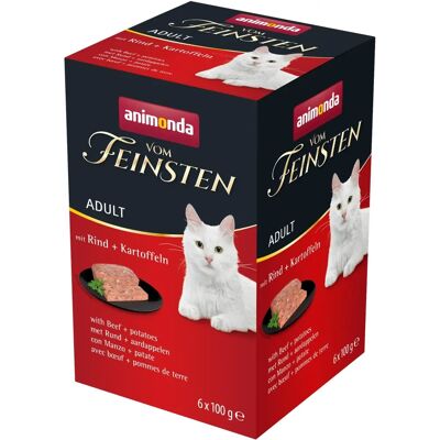 Animonda vom Feinsten Adult Katzenfutter - Hochwertiges, getreidefreies Nassfutter Animonda vom Feinsten Adult Katzenfutter - Hochwertiges, getreidefreies Nassfutter