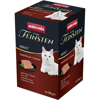 Animonda vom Feinsten Adult - Multi-Meat Cat Food 6x100g Animonda vom Feinsten Adult - Multi-Meat Cat Food 6x100g