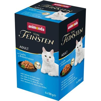 Animonda vom Feinsten Adult NoGrain Lachs Kräuter - Katzenfutter Animonda vom Feinsten Adult NoGrain Lachs Kräuter - Katzenfutter