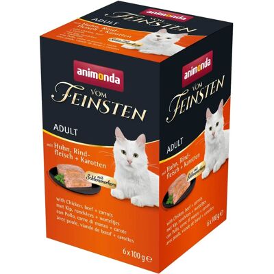 Animonda vom Feinsten Adult avec Garniture Gourmet - Nourriture pour chats Animonda vom Feinsten Adult avec Garniture Gourmet - Nourriture pour chats