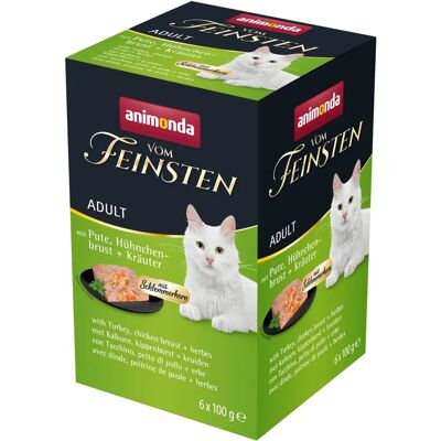 Animonda vom Feinsten Adult Kattenvoer - Assortiment Animonda vom Feinsten Adult Kattenvoer - Assortiment