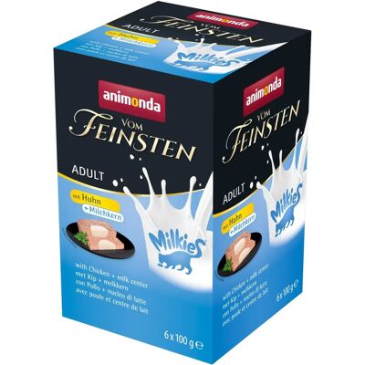 Animonda Milkies - Nourriture humide premium pour chats avec viande et lait Animonda Milkies - Nourriture humide premium pour chats avec viande et lait