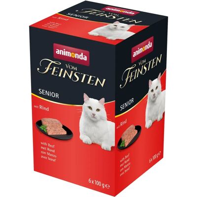 Animonda vom Feinsten Senior Cat Food - High-Quality Meat - No Grain - 36 Pack Animonda vom Feinsten Senior Cat Food - High-Quality Meat - No Grain - 36 Pack