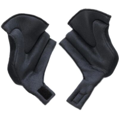 Almohadillas para las mejillas - Negro - Talla 60 61 - Accesorios para casco Almohadillas para las mejillas - Negro - Talla 60 61 - Accesorios para casco