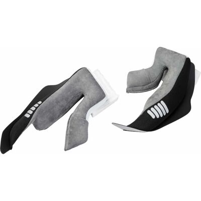 Schuberth SR2 Almohadillas para casco Negro Gris - L Schuberth SR2 Almohadillas para casco Negro Gris - L