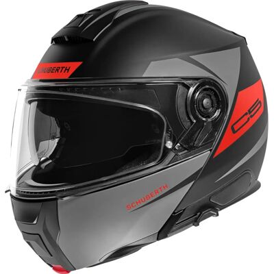 Casco Schuberth C5 Eclipse Unisex Nero Grigio Taglia XXL Casco Schuberth C5 Eclipse Unisex Nero Grigio Taglia XXL