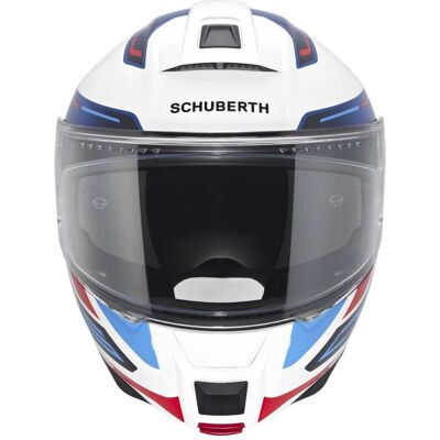 Schuberth C5 Omega Weiß/Blau/Rot M - Motorradhelm Schuberth C5 Omega Weiß/Blau/Rot M - Motorradhelm