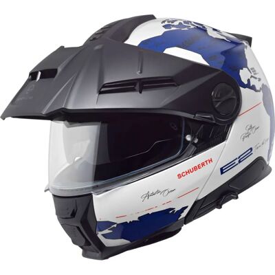 Casco Modulare Schuberth E2 Atlas Blu XS Casco Modulare Schuberth E2 Atlas Blu XS