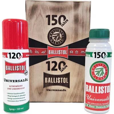 BALLISTOL Jubiläumsbox – das vielseitige Universalöl im exklusiven Geschenkset BALLISTOL Jubiläumsbox – das vielseitige Universalöl im exklusiven Geschenkset
