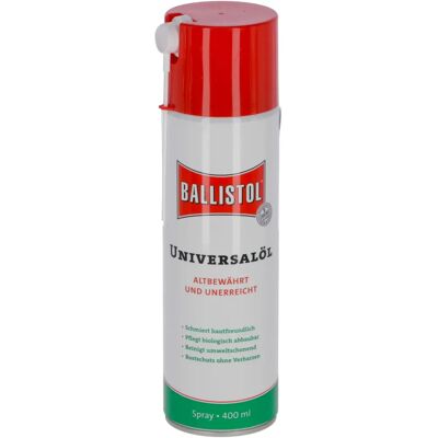 Ballistol Universalöl - Vielseitiges Schmieröl & Spray - 400ml Ballistol Universalöl - Vielseitiges Schmieröl & Spray - 400ml