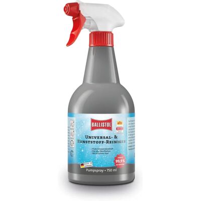 Ballistol Universal-Plastikreiniger - 750ml Spray - Allzweckdesinfektion Ballistol Universal-Plastikreiniger - 750ml Spray - Allzweckdesinfektion