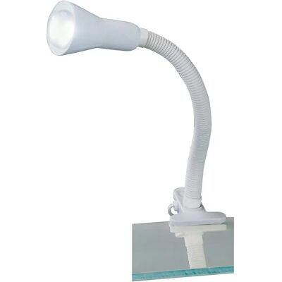 Lampe de Table Blanche Flexo Trio - Spot Ajustable - Publicité Lampe de Table Blanche Flexo Trio - Spot Ajustable - Publicité