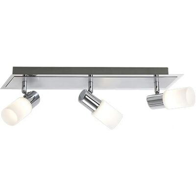 Trio Clapton Lámpara de Techo 3 Luces - Estilo Moderno Cromo Trio Clapton Lámpara de Techo 3 Luces - Estilo Moderno Cromo
