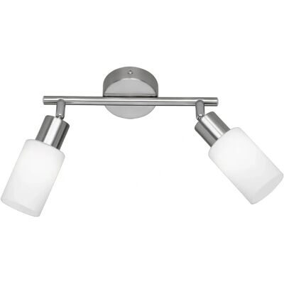 Nickelowa lampa sufitowa z regulowanymi reflektorami - Lampa sufitowa Nickelowa lampa sufitowa z regulowanymi reflektorami - Lampa sufitowa
