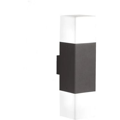 Trio Lighting - Hudson Wandleuchte Modern 2-Licht Außen IP44 Trio Lighting - Hudson Wandleuchte Modern 2-Licht Außen IP44