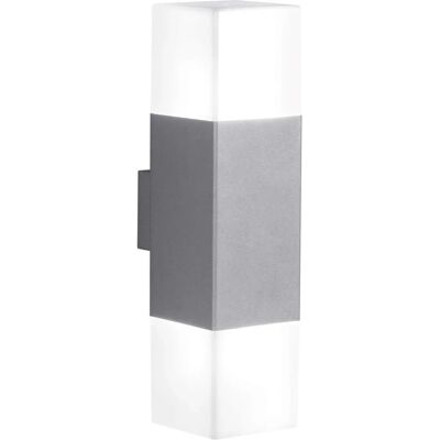 Lampada da parete esterna - Alluminio moderno 3000K - 2xE14 Lampada da parete esterna - Alluminio moderno 3000K - 2xE14