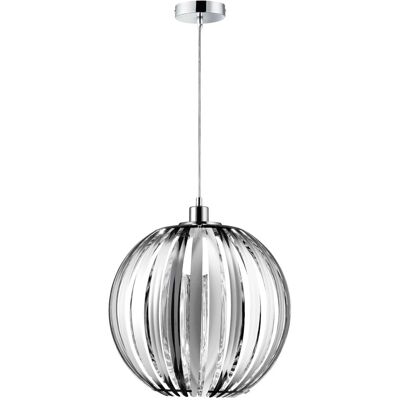 Lampa wisząca Trio Zucca - Nowoczesna kula w chromie Lampa wisząca Trio Zucca - Nowoczesna kula w chromie