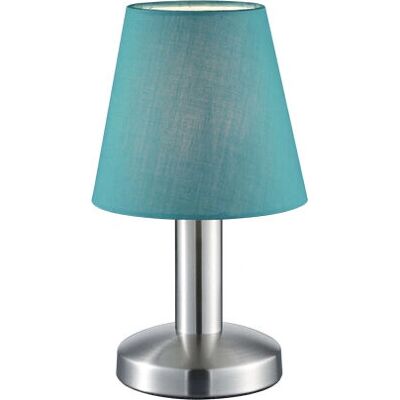 Grön Bordslampa Trio - E14, Nickelfinish, 24cm Grön Bordslampa Trio - E14, Nickelfinish, 24cm