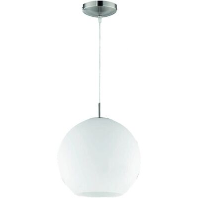Trio Lighting Moon moderne 30cm Nickel Pendelleuchte Trio Lighting Moon moderne 30cm Nickel Pendelleuchte