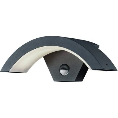 Trio Lighting Ohio Moderne Außenwandleuchte - Anthrazit - 3000K - IP54 - PIR Trio Lighting Ohio Moderne Außenwandleuchte - Anthrazit - 3000K - IP54 - PIR