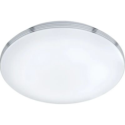 Trio Lighting Apart Modern 35cm Badezimmer Deckenleuchte Chrom - IP44 Trio Lighting Apart Modern 35cm Badezimmer Deckenleuchte Chrom - IP44
