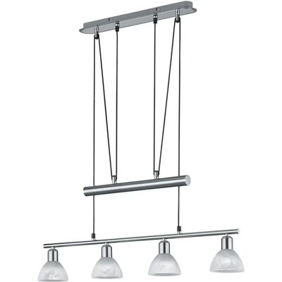 Trio Lighting Levisto Nickel Matt 4-Licht Pendelleuchte Trio Lighting Levisto Nickel Matt 4-Licht Pendelleuchte
