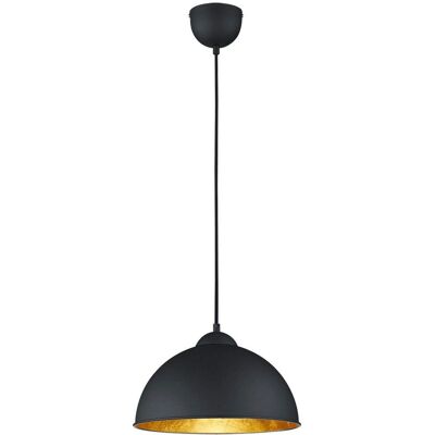 Nowoczesna lampa wisząca Jimmy od Trio Lighting - Czarna Nowoczesna lampa wisząca Jimmy od Trio Lighting - Czarna