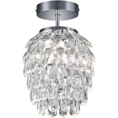 Trio Lighting Petty chromowa lampa sufitowa semi-embed Trio Lighting Petty chromowa lampa sufitowa semi-embed