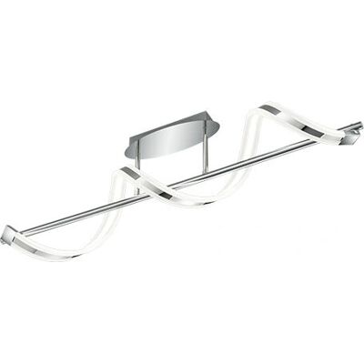 Lampada da soffitto Sydney 20W LED Cromo Lampada da soffitto Sydney 20W LED Cromo