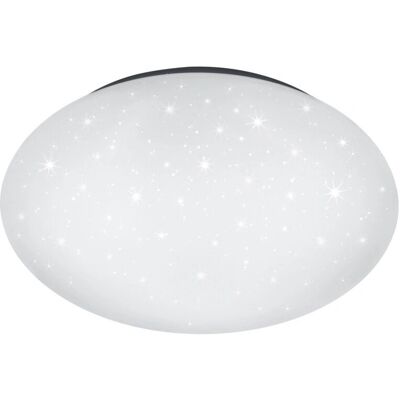Trio Lighting White Ceiling Light 30cm - Modern Starry Effect LED Ceiling Lamp Trio Lighting White Ceiling Light 30cm - Modern Starry Effect LED Ceiling Lamp