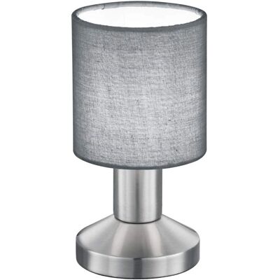 TRIO LEUCHTEN Garda - Nowoczesna Lampa Nocna Szara TRIO LEUCHTEN Garda - Nowoczesna Lampa Nocna Szara