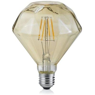 Trio Éclairage Ampoule Diamant Ambre - E27, 4W, 2700K, Moderne Trio Éclairage Ampoule Diamant Ambre - E27, 4W, 2700K, Moderne