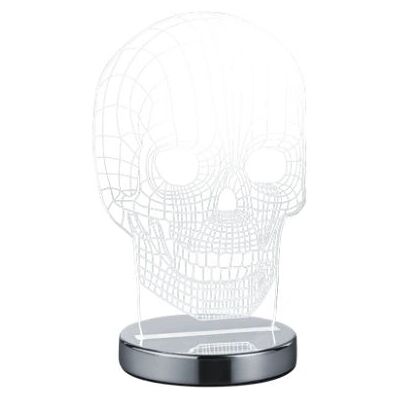 TRIO LIGHTING Lampe de Table Crâne LED Ajustable - Lampe de Bureau TRIO LIGHTING Lampe de Table Crâne LED Ajustable - Lampe de Bureau