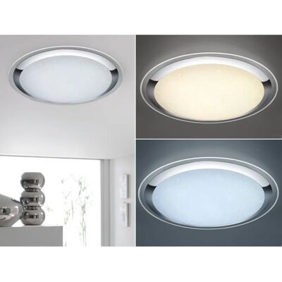 Trio Lighting Miko Moderne Deckenleuchte Weiß - Verstellbar 3000-5500K Trio Lighting Miko Moderne Deckenleuchte Weiß - Verstellbar 3000-5500K